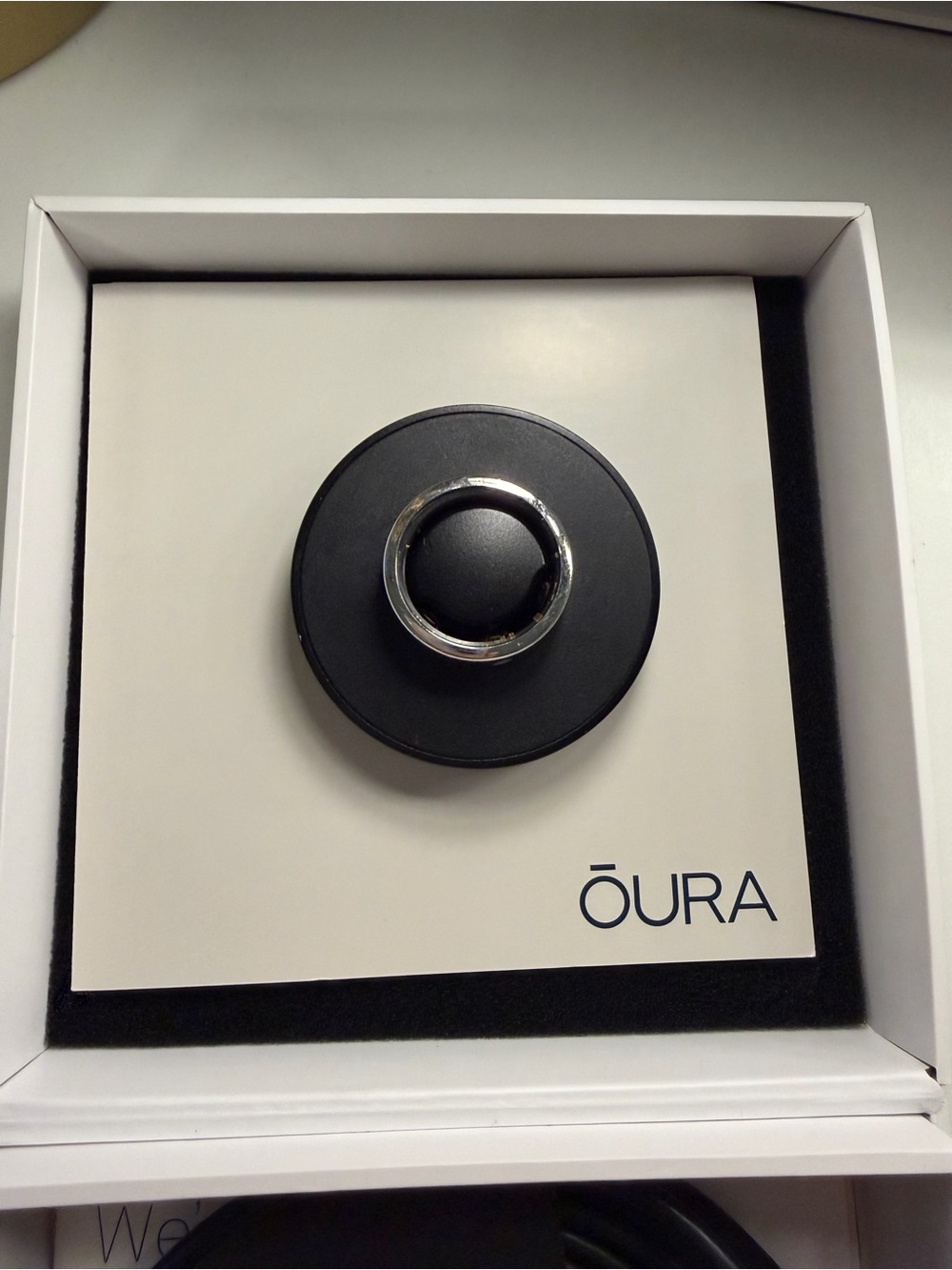 Oura Ring Gen 3 Horizon Silver - Size 7